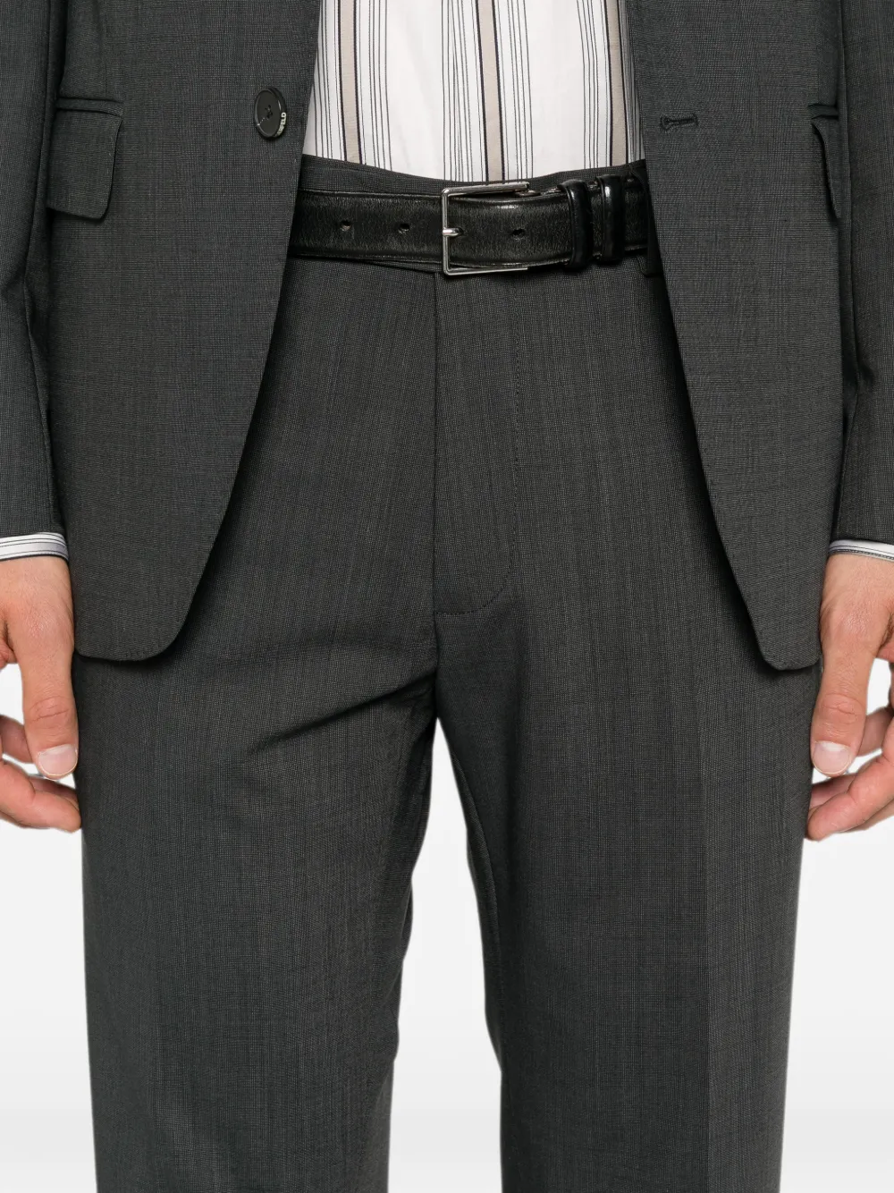 Karl Lagerfeld Geplooide pantalon Grijs