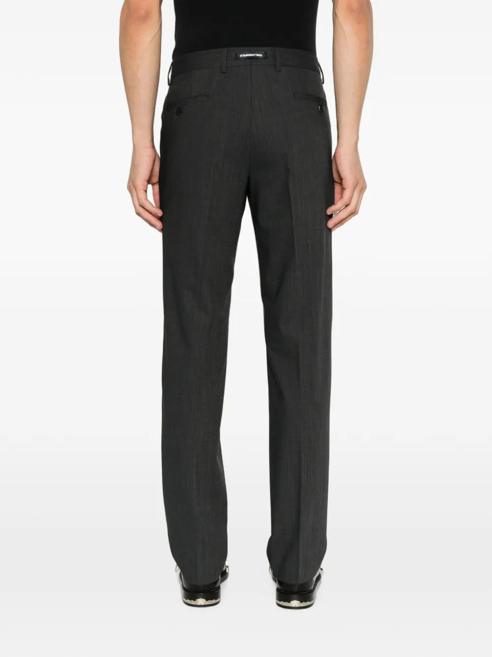 Karl Lagerfeld Geplooide pantalon Grijs