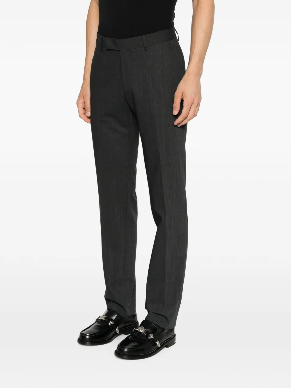 Karl Lagerfeld Geplooide pantalon Grijs