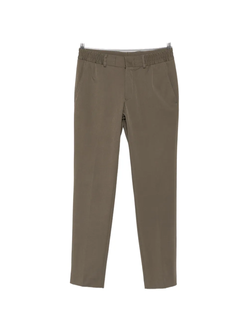 Karl Lagerfeld elasticated-waistband trousers - Verde
