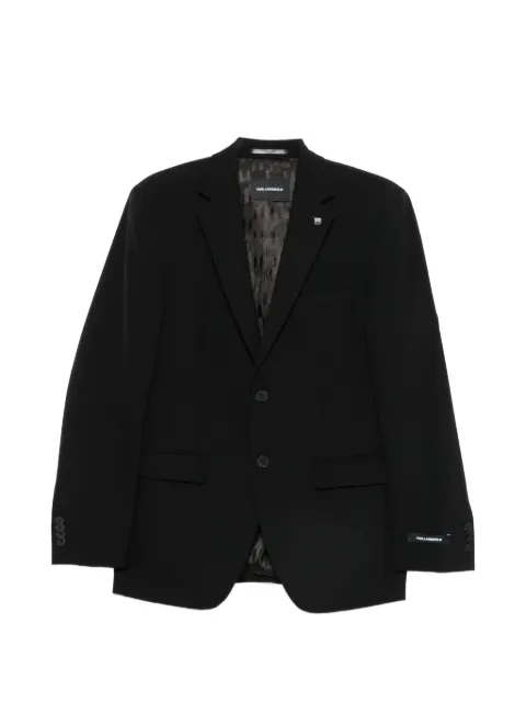 Karl Lagerfeld single-breasted buttoned blazer
