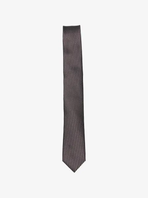 Karl Lagerfeld corbata con motivo pied de poule