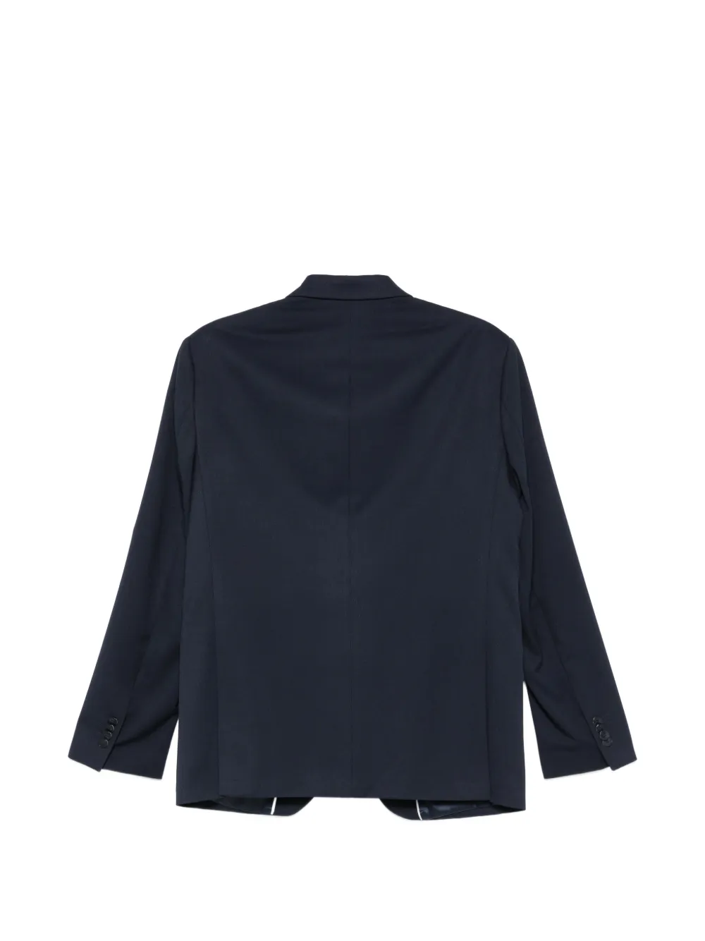 Karl Lagerfeld Jack met enkele rij knopen Blauw