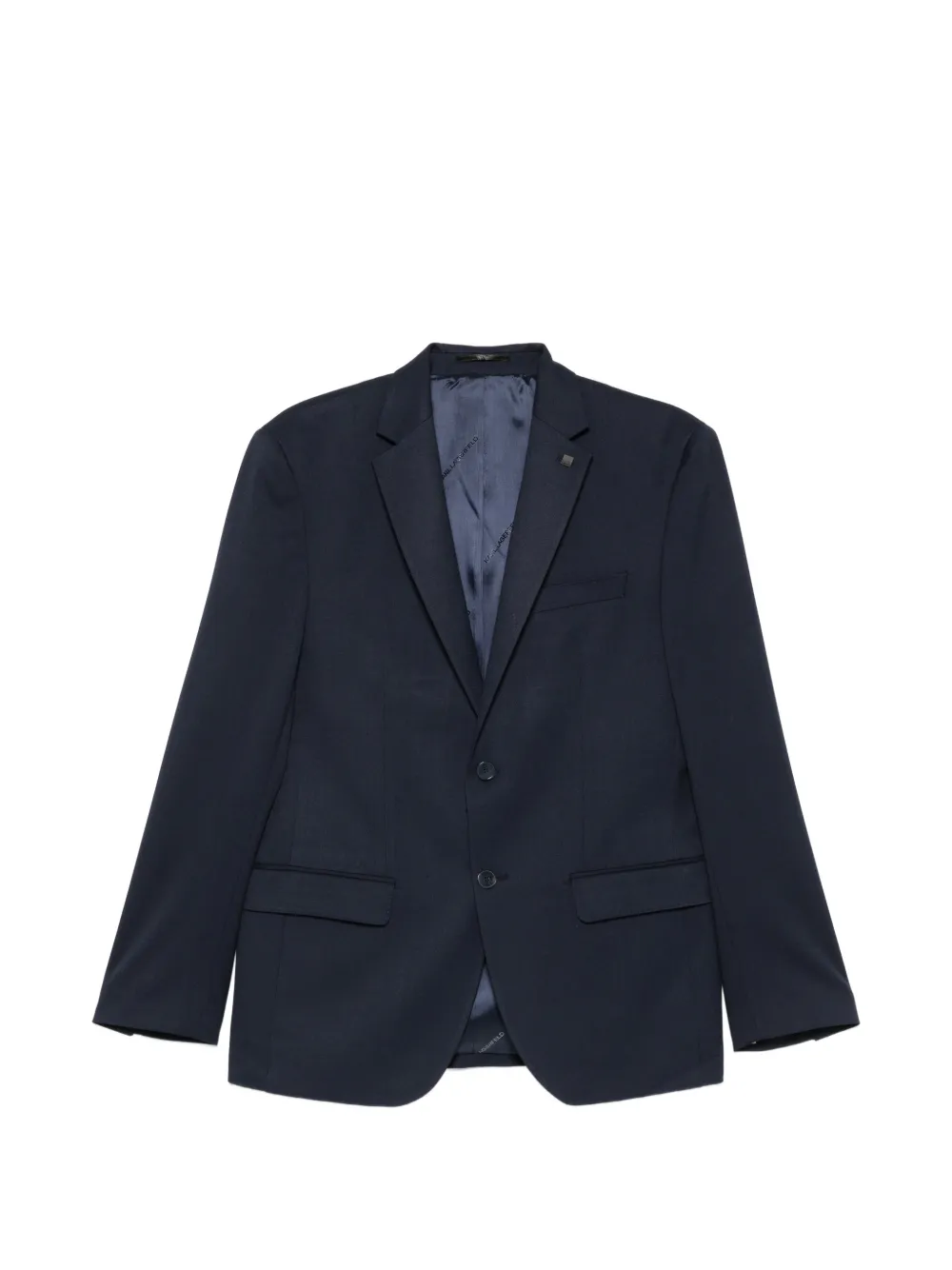 Karl Lagerfeld ノッチドラペル シングルジャケット | ブルー | Image 1