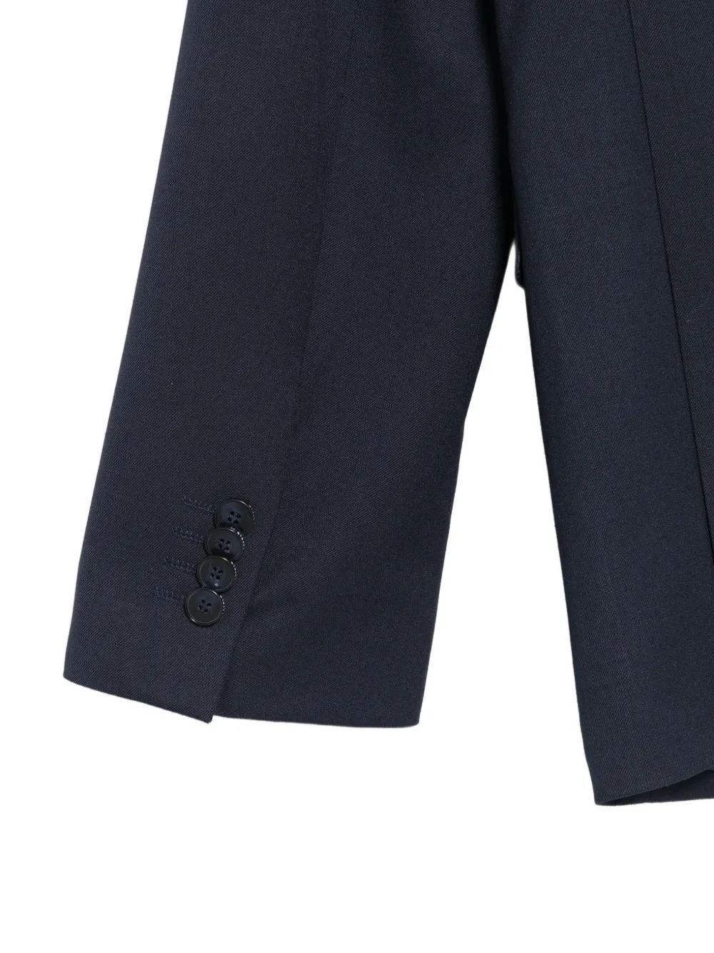 Karl Lagerfeld Jack met enkele rij knopen Blauw