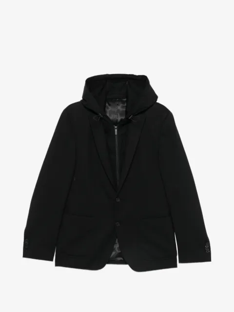 Karl Lagerfeld hooded layered jacket
