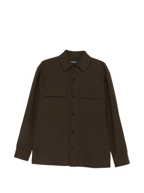 Karl Lagerfeld flap-pocket overshirt