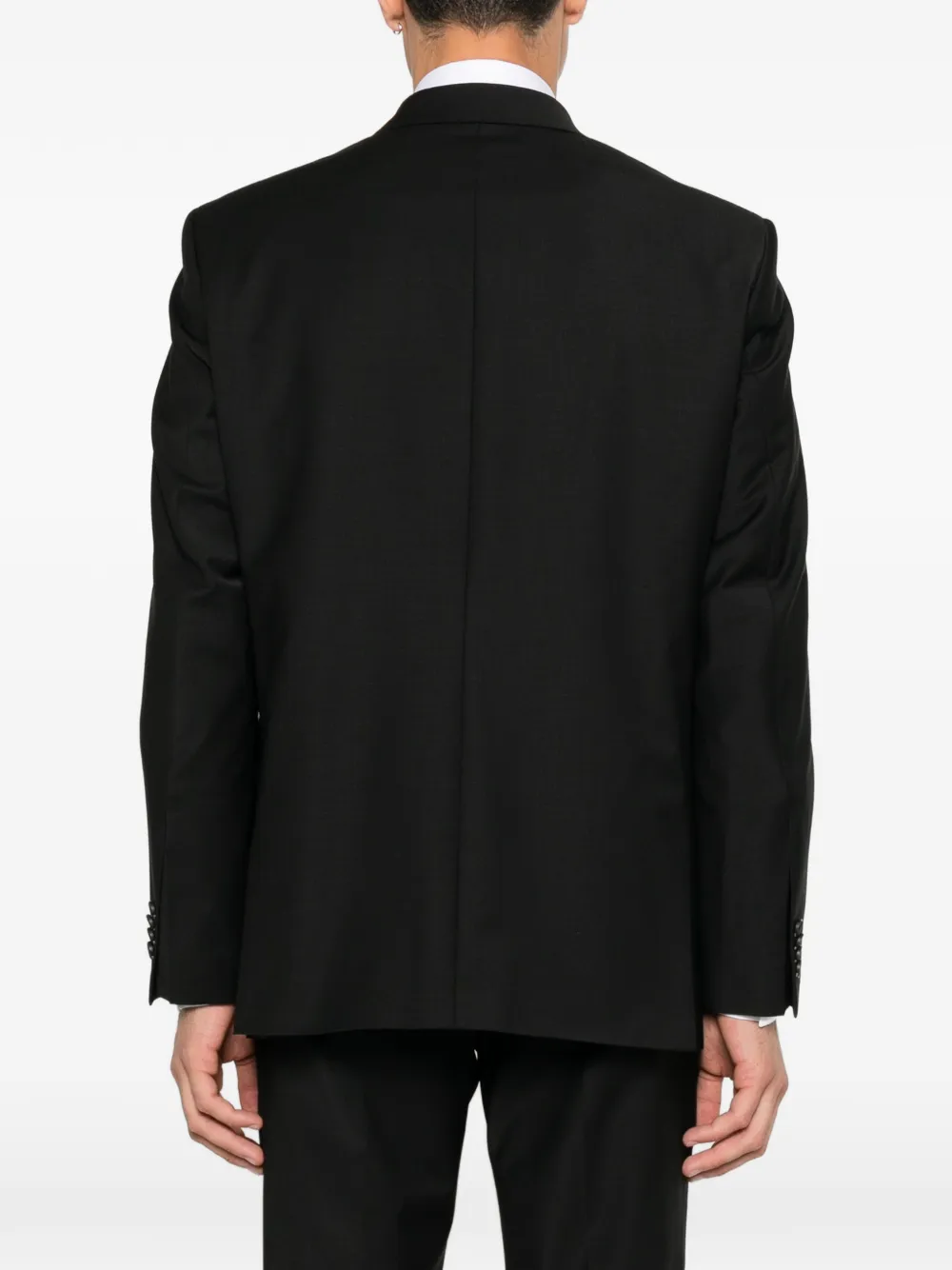 Karl Lagerfeld Blazer met enkele rij knopen Zwart