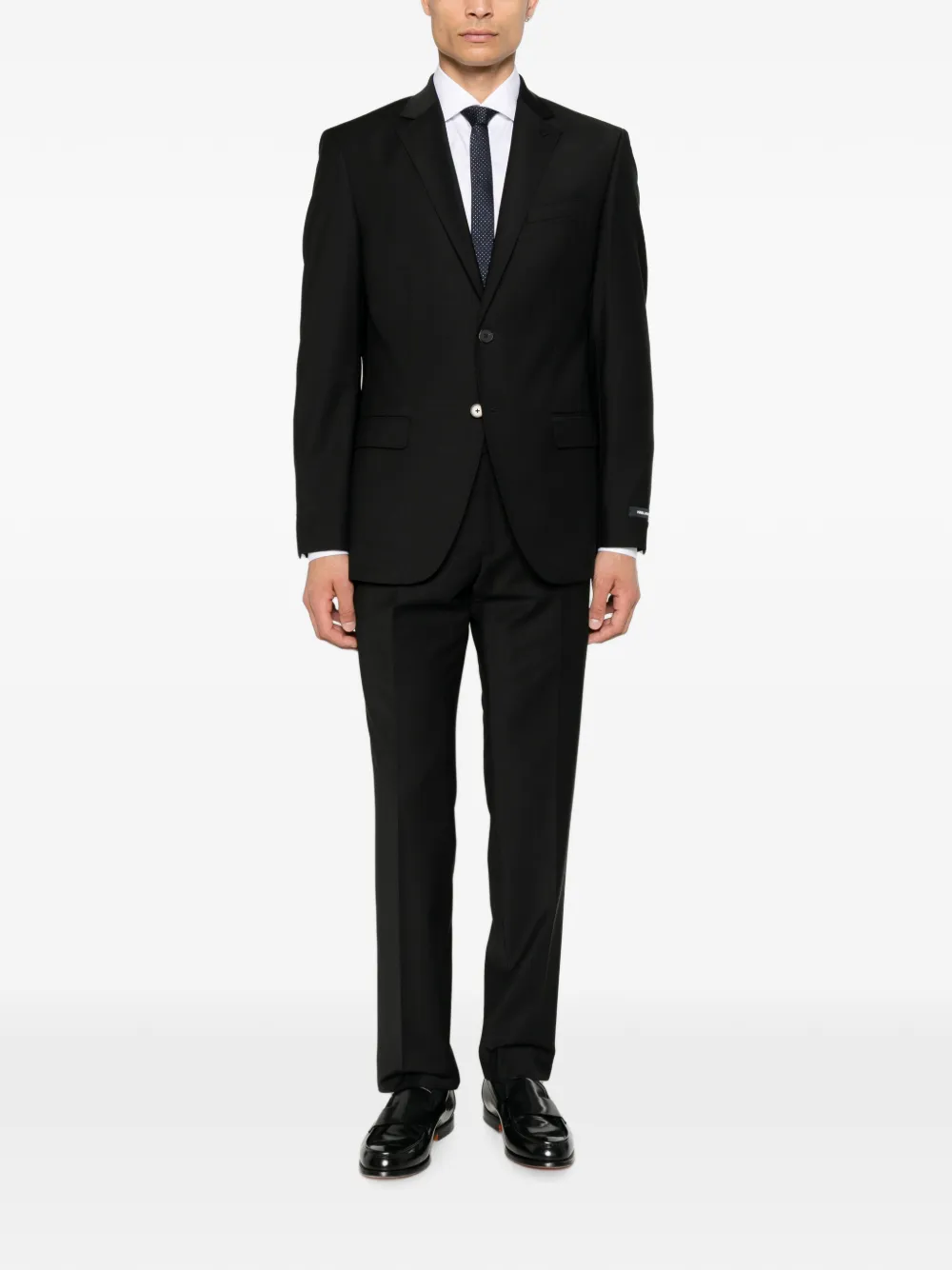 Karl Lagerfeld Blazer met enkele rij knopen Zwart