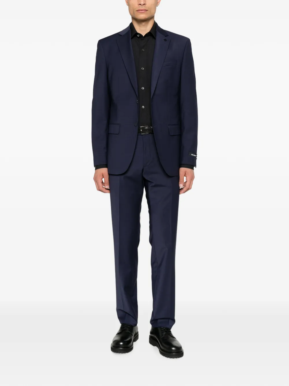 Karl Lagerfeld Blazer met enkele rij knopen Blauw