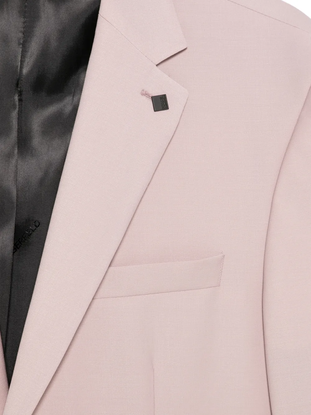 Karl Lagerfeld Blazer met enkele rij knopen Roze