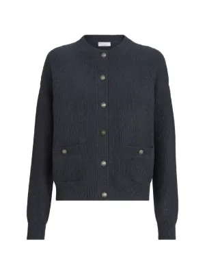 Brunello Cucinelli ボタン カーディガン | ブルー | FARFETCH JP