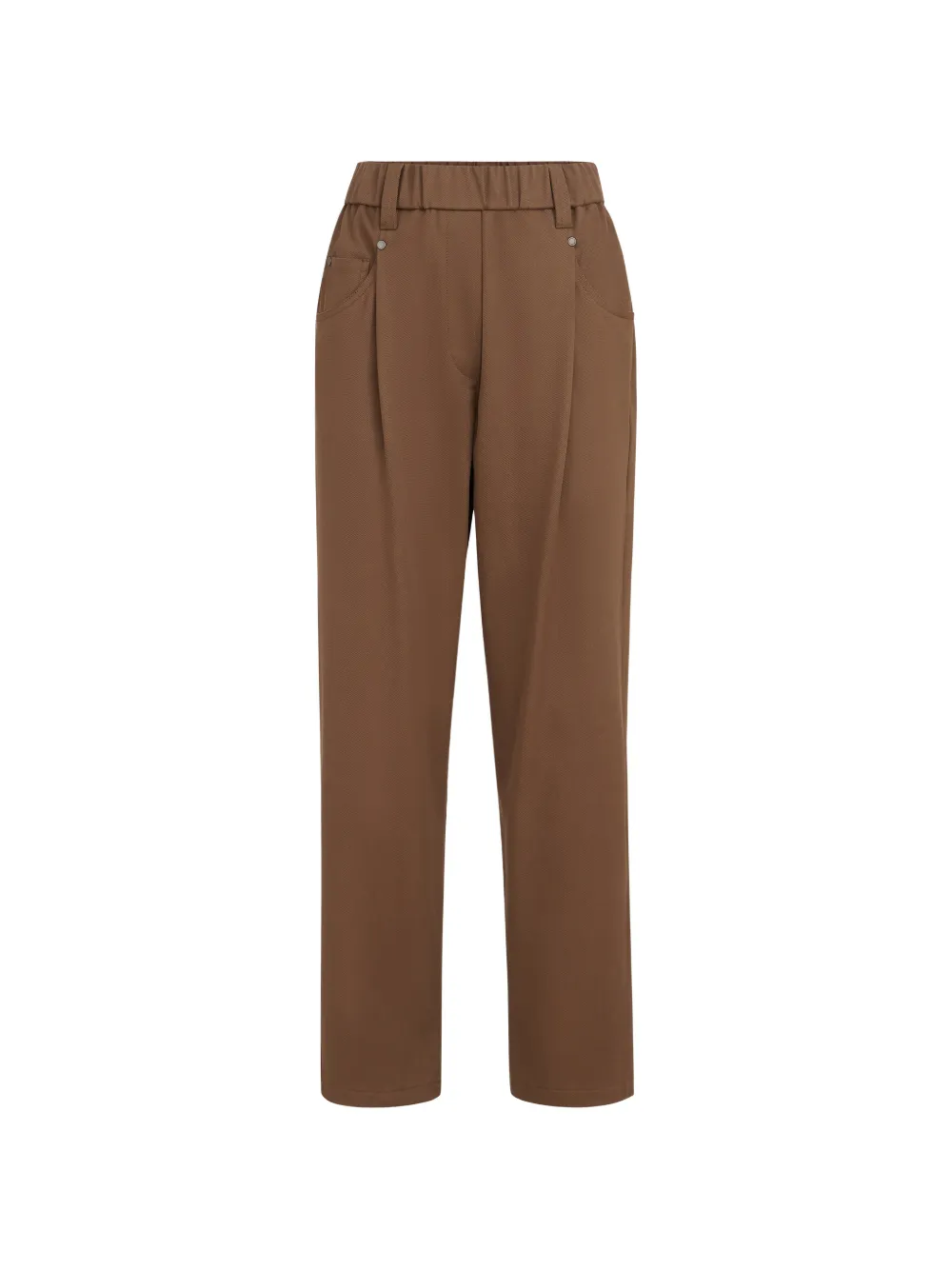Brunello Cucinelli pleated trousers - Marrone