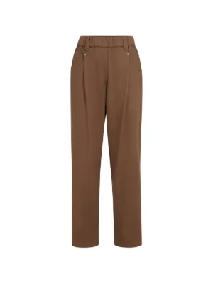 Brunello Cucinelli ストレートパンツ | ブラウン | FARFETCH JP