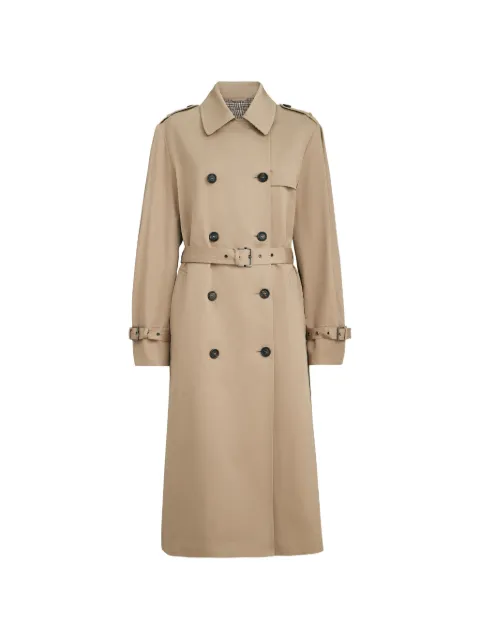 Brunello Cucinelli gabardina de sarga y algodón con detalle Monili