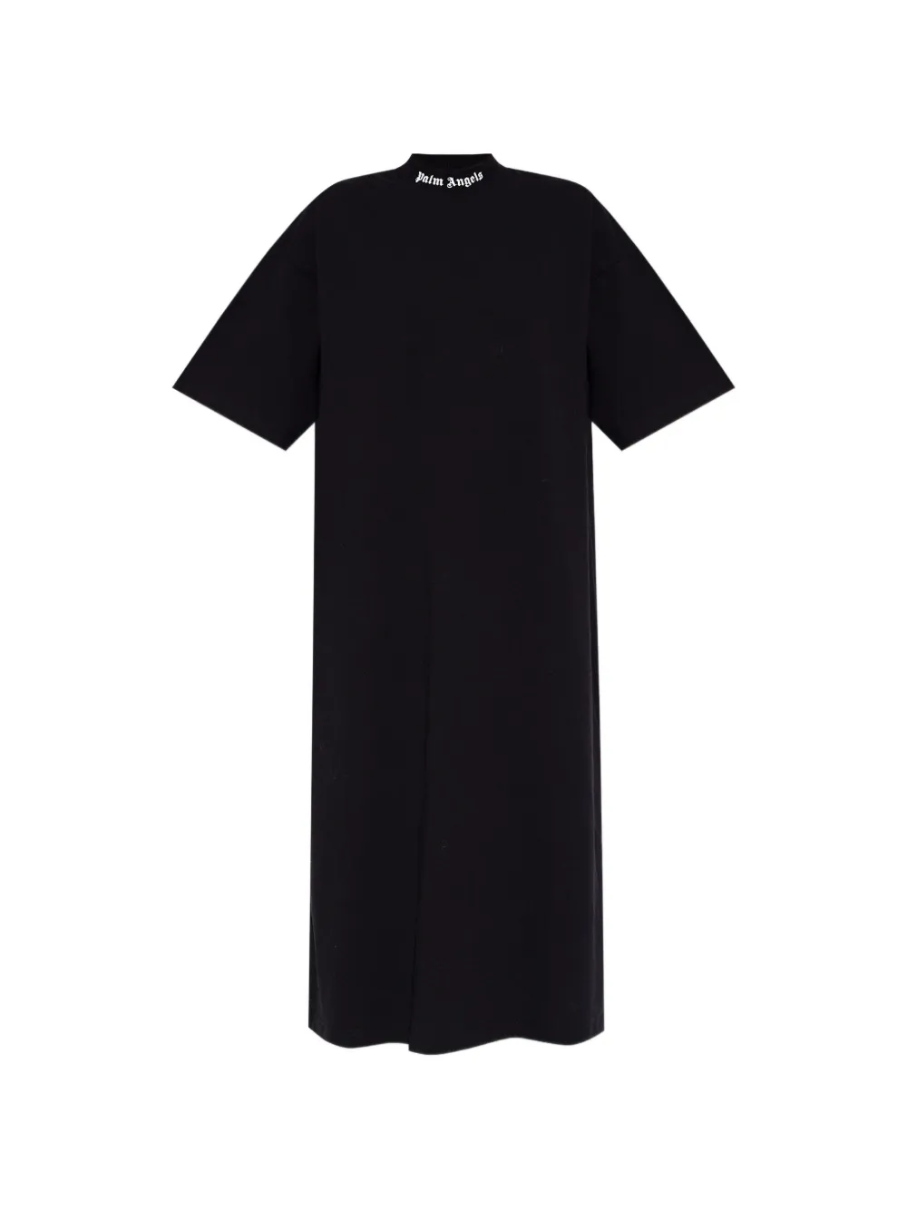 Palm Angels Abito midi con stampa - Nero