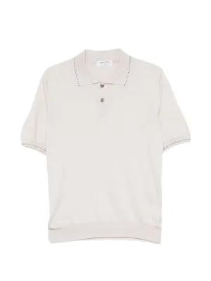 John Smedley Isis Polo Shirt | Grey | FARFETCH