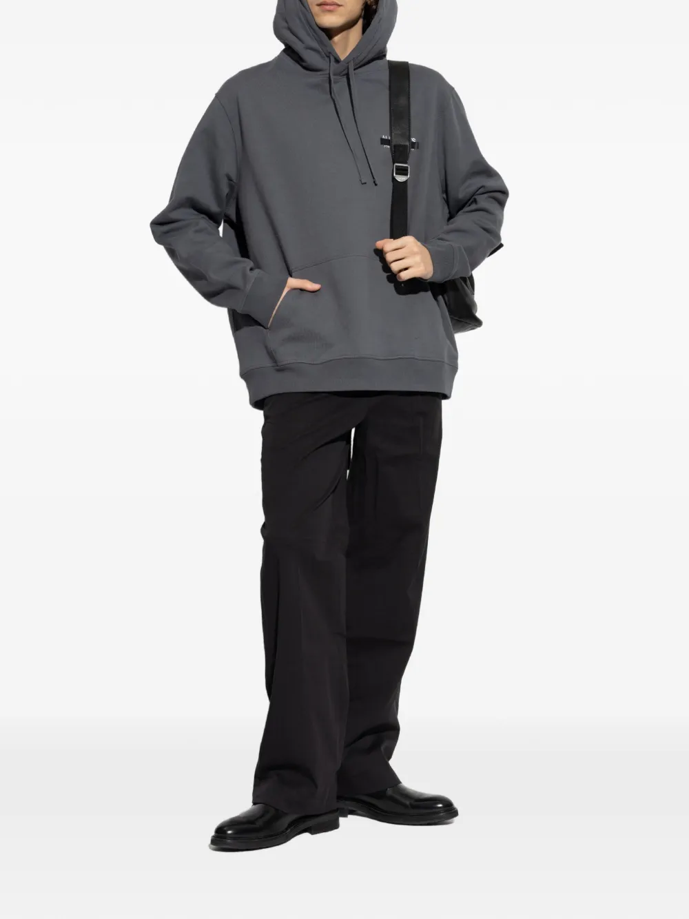  Allsaints Sudadera Con Capucha Y Logo - Azul 