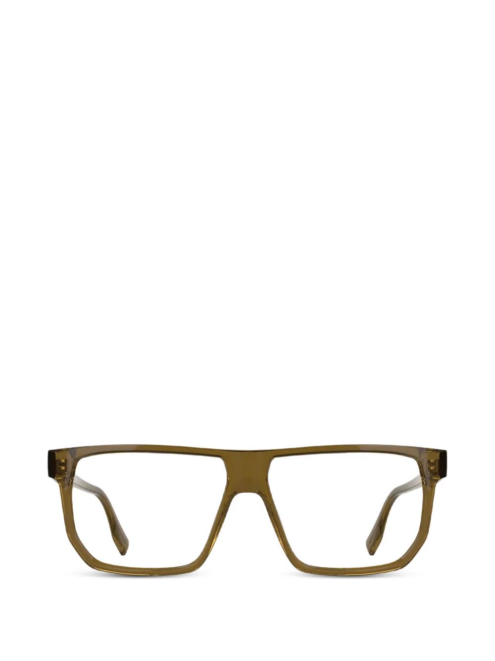 Karl Lagerfeld square-frame glasses | Brown | Image 1