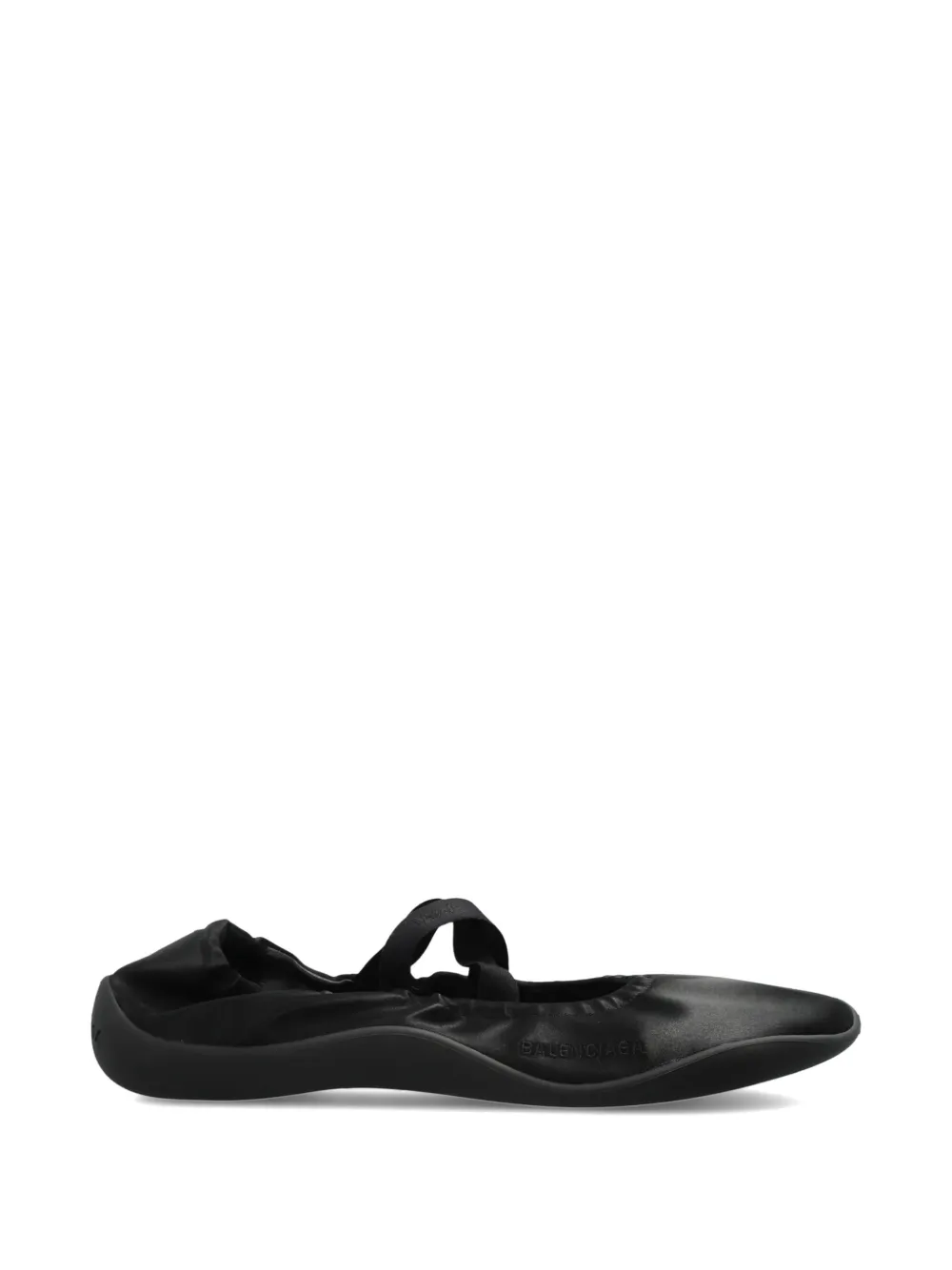 Balenciaga Shibuya cross-strap ballet flats - Nero