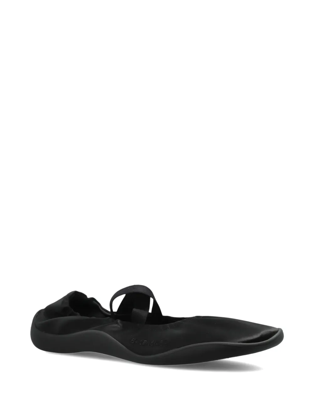 Balenciaga Shibuya cross-strap ballet flats Zwart