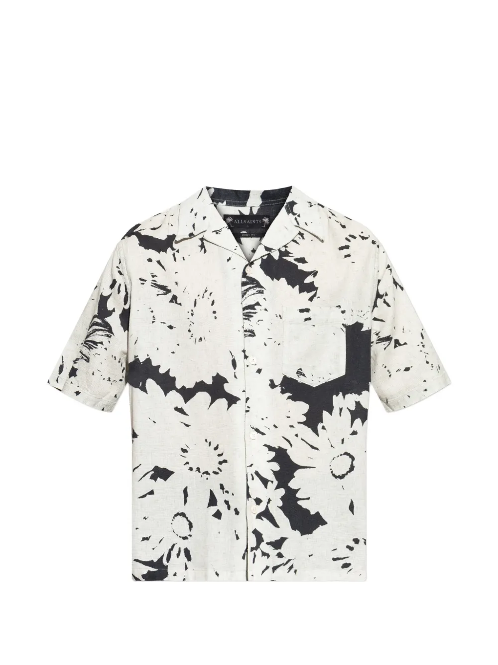 AllSaints Camicia Girona a fiori - Bianco