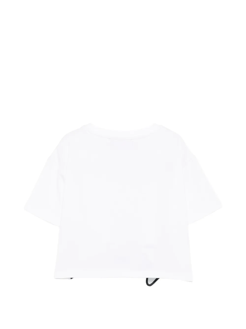 Just Cavalli Kids T-shirt met logopatch Wit