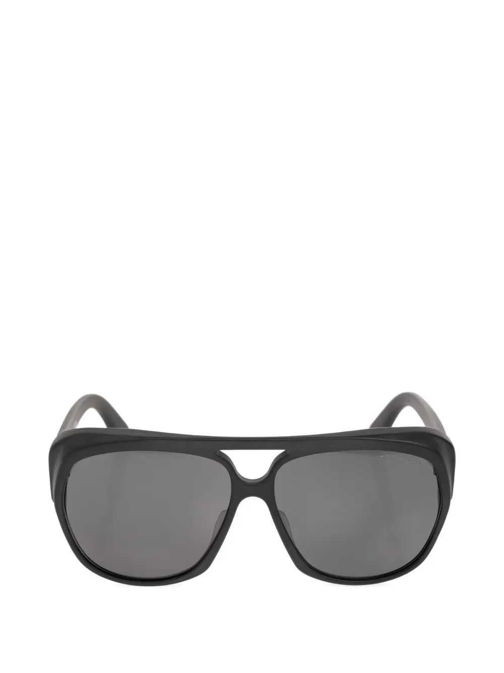 TOM FORD T-logo pilot sunglasses - Schwarz