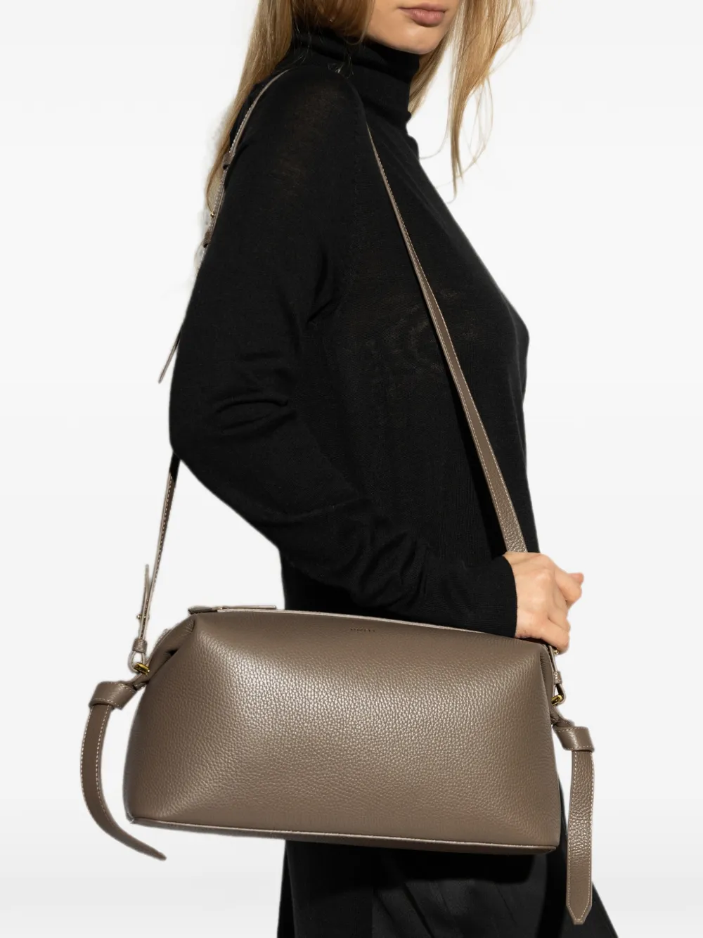 Yuzefi Brioche Pouch shoulder bag - Grigio