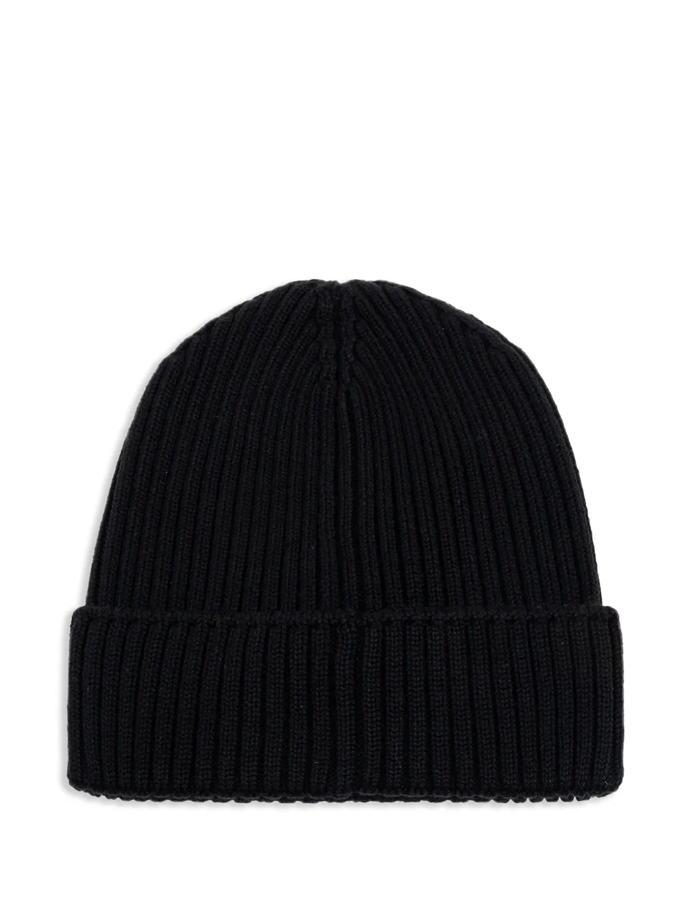 Moncler Enfant Ribgebreide muts Zwart