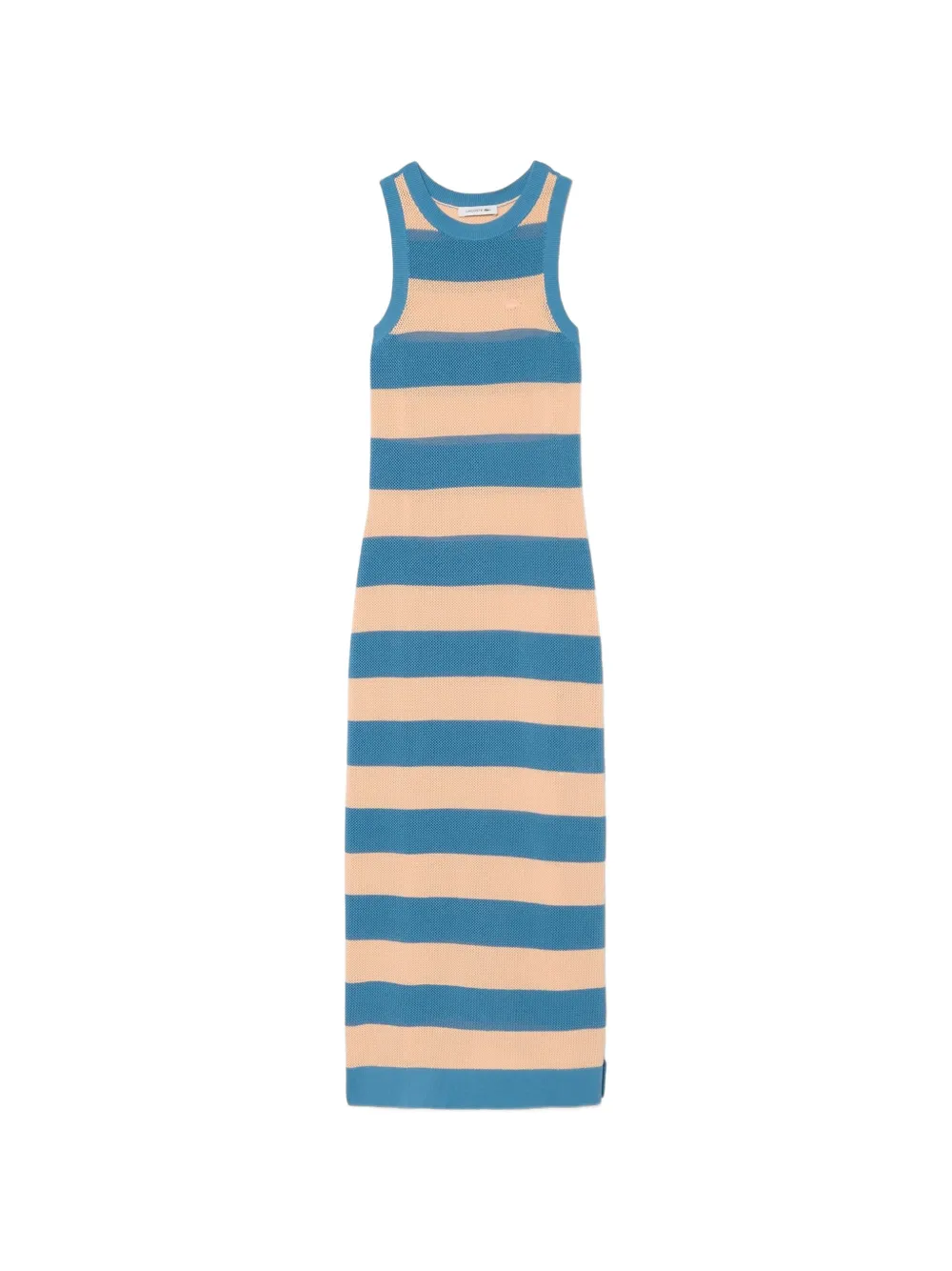 Lacoste striped midi dress - Blau