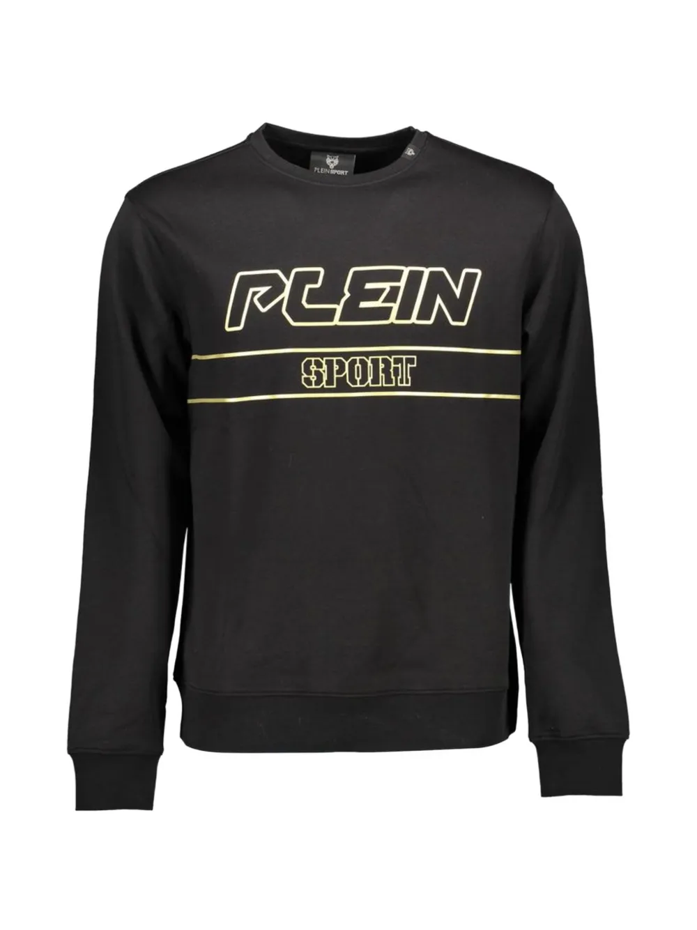 Plein Sport logo-print crew-neck sweater - Schwarz