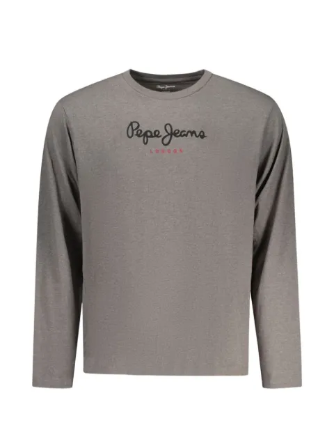 Pepe Jeans långärmad t-shirt med logotyp