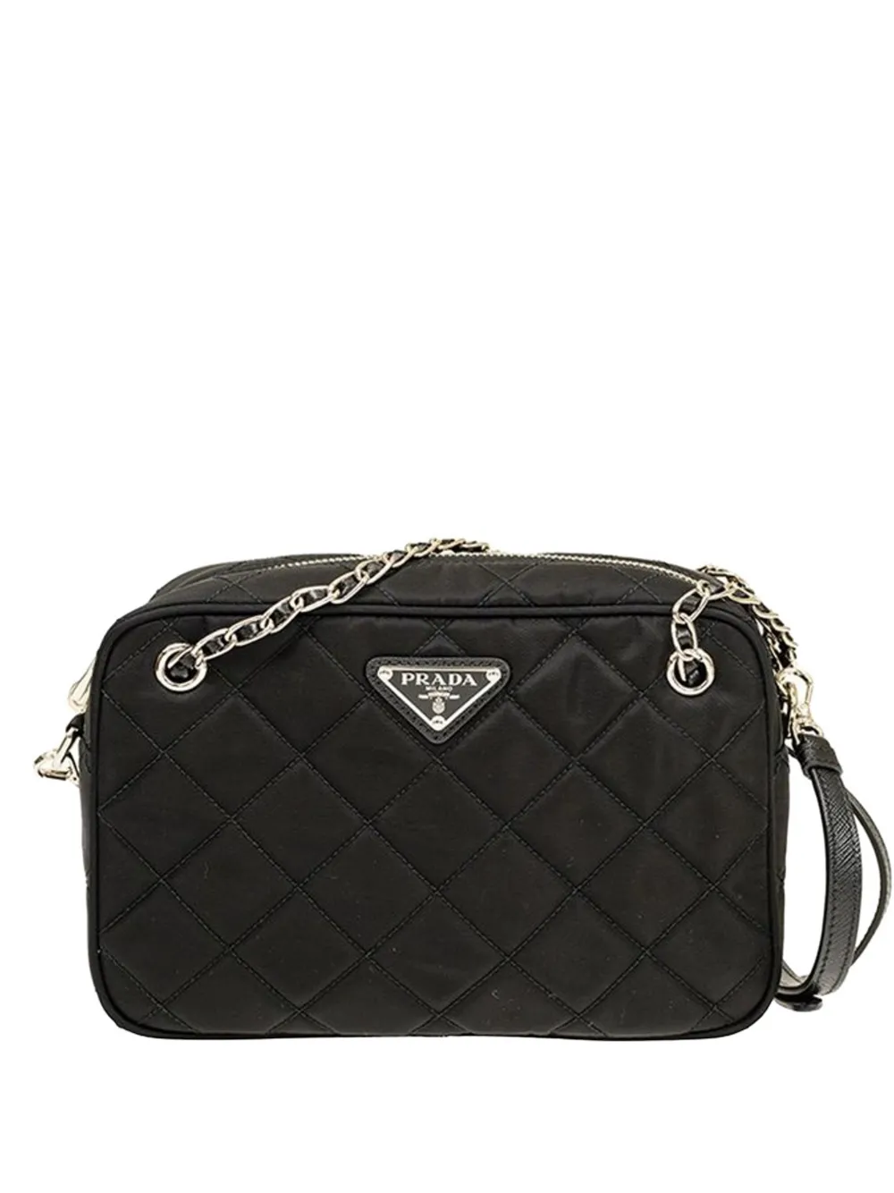Prada quilted shoulder bag - Nero