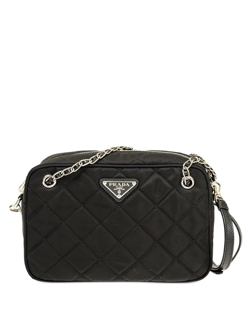 Prada quilted shoulder bag - Nero