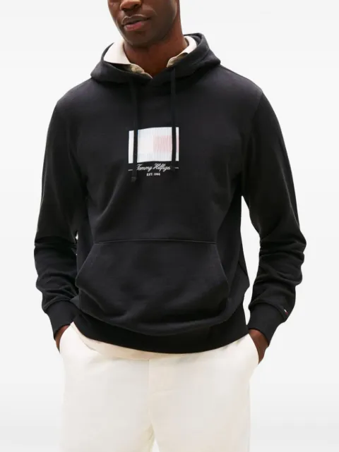 Tommy Hilfiger logo-print hoodie