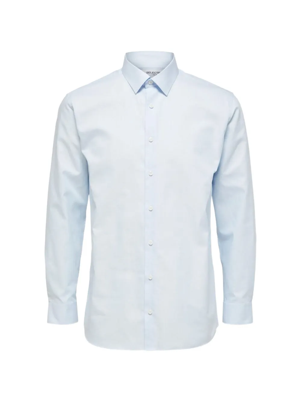 Selected Button-up Cotton Shirt In Multi