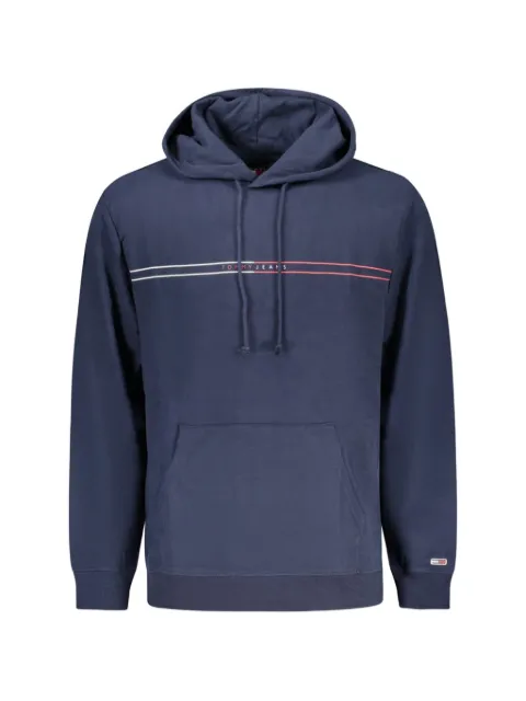 Tommy Hilfiger logo-prin pocket hoodie