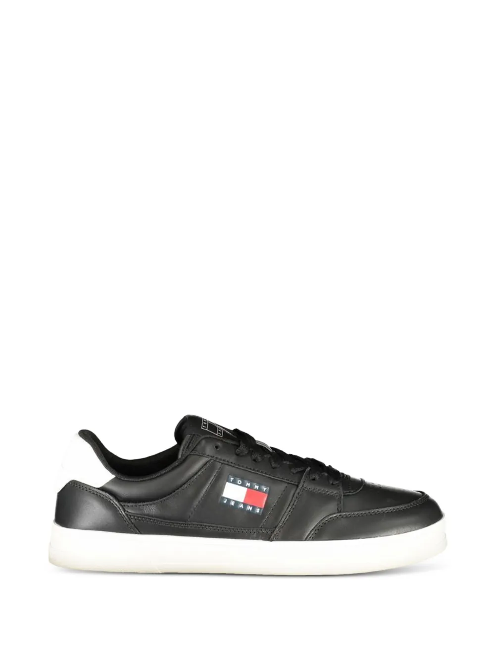 Tommy Hilfiger Greenwich logo-patch sneakers - Nero