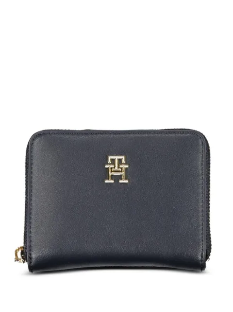 Tommy Hilfiger pung med logoplade og lynlås