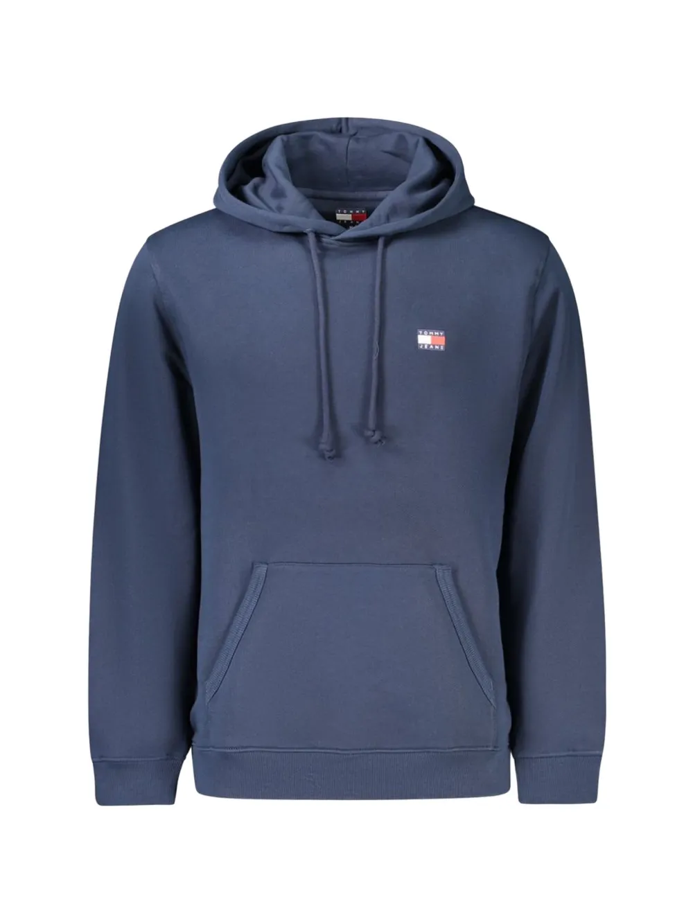 Tommy Hilfiger logo-patch hoodie - Blu