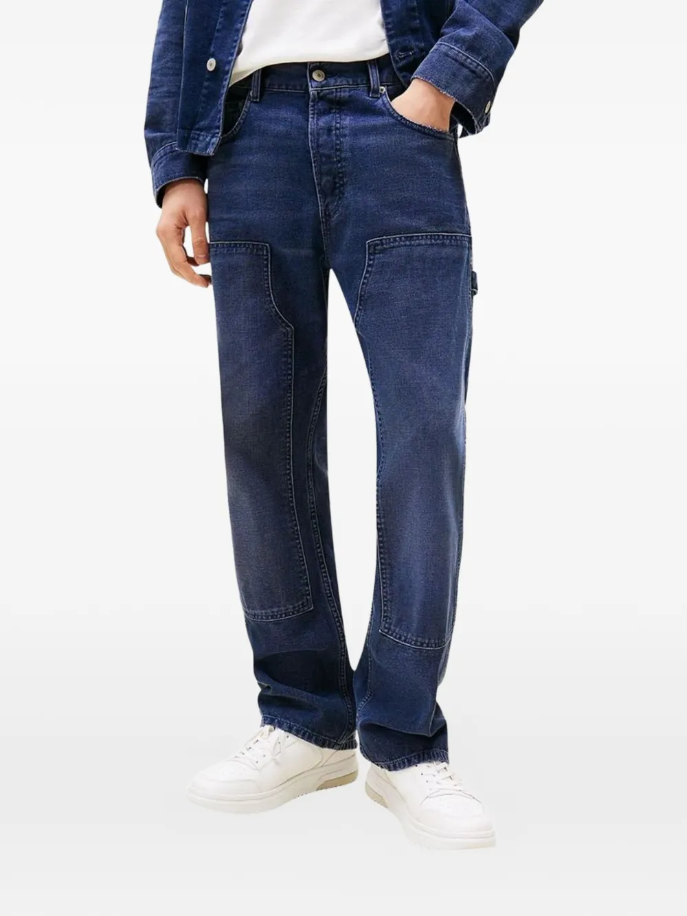 Tommy Jeans panelled hammer-loop jeans - Blu