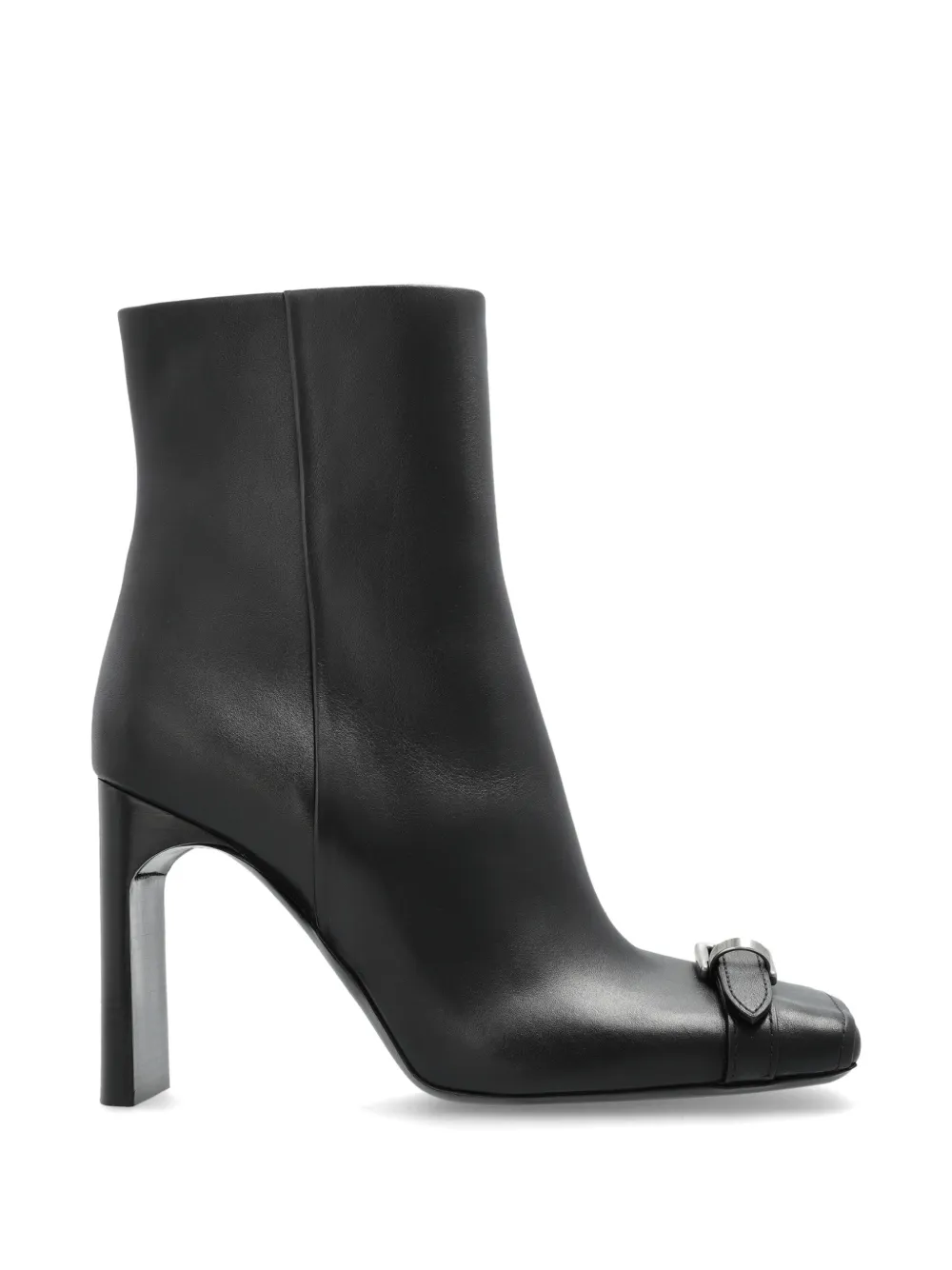 Balenciaga Bel Air buckle-detail ankle boots - Black