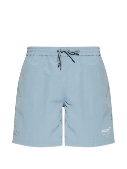 AllSaints Undergrnd drawstring swim shorts