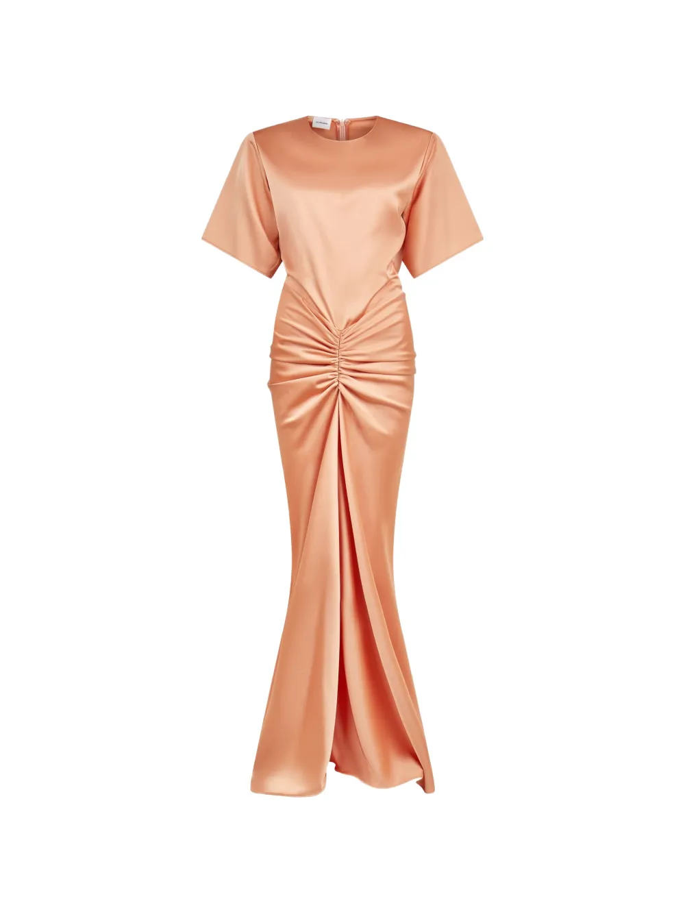 THE ANDAMANE Iris gathered maxi dress - Arancione