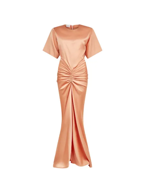 THE ANDAMANE Iris gathered maxi dress