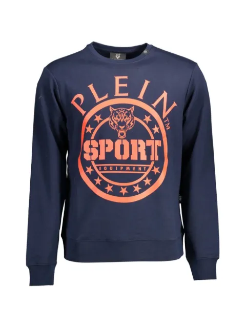 Plein Sport tiger-print crew-neck sweater