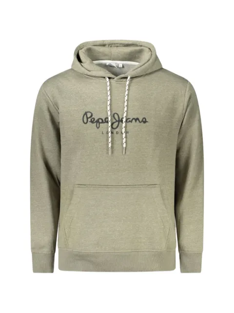 Pepe Jeans Macbeth logo-print kangaroo-pocket cotton hoodie