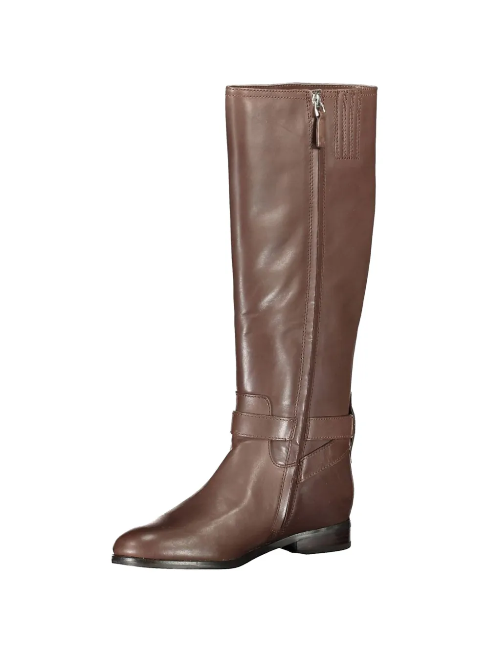 Lauren Ralph Lauren Karina logo-buckle boots Bruin