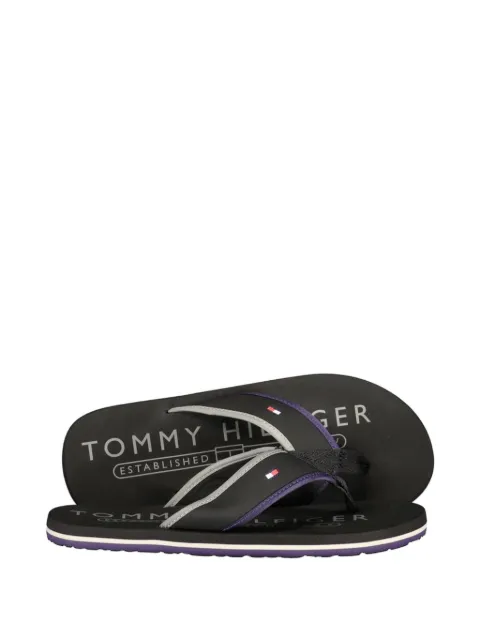 Tommy Hilfiger logo-print thong slides